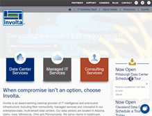Tablet Screenshot of involta.com